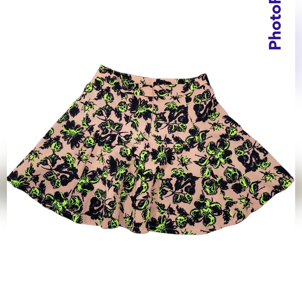 Womens Lush skirt multicolored size M Fit And Flare Mini
